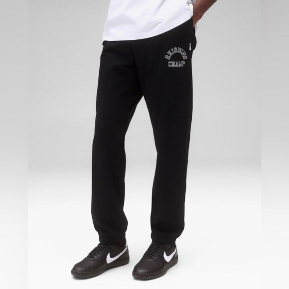 Reigning Champ Midweight Terry Arch Logo Vintage Sweatpants Size Medium EUC - Picture 7 of 16